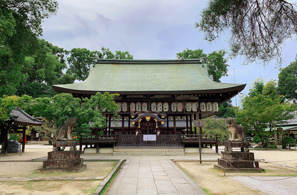 今宮神社の拝殿